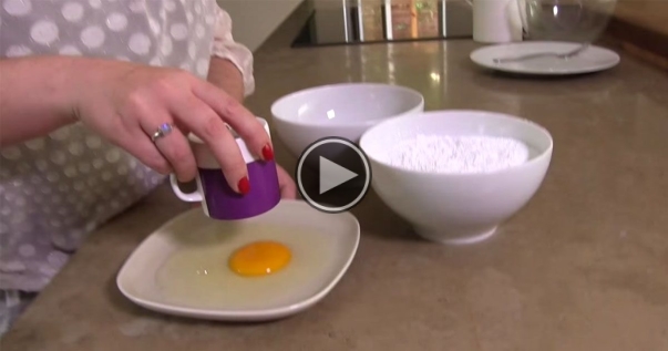 When She Put A Mug Over An Egg, Watch What Happens