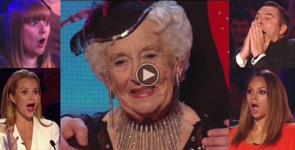 What This 80 Year Old Woman Did On Stage Will Blew Everyone Away